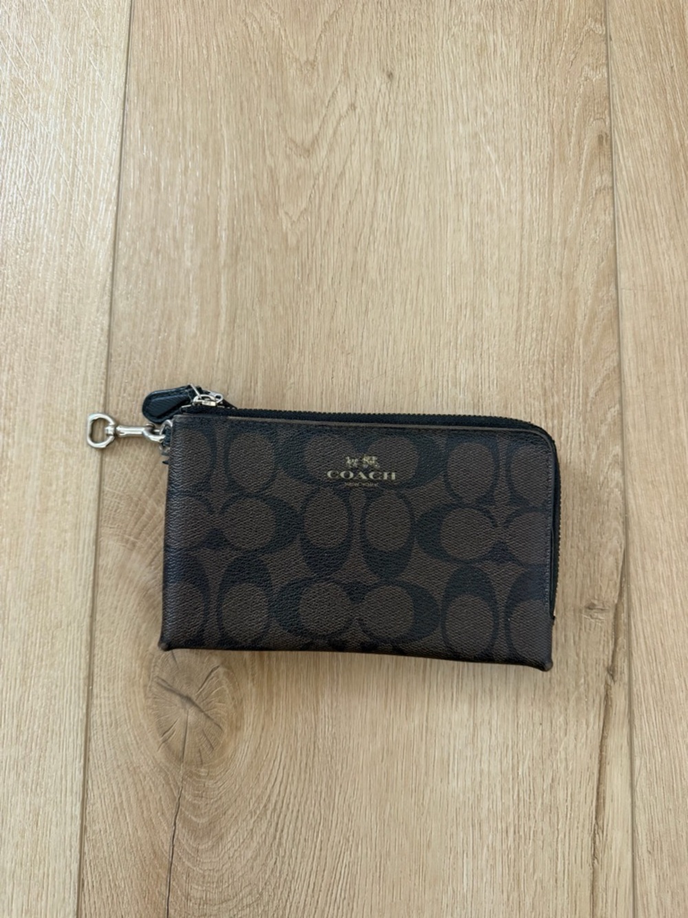 Coach Double Zip Wallet. Used.